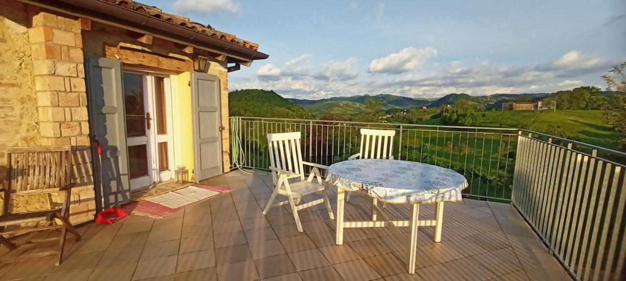 La Terrazza In Collina Apartment Monte Orsello Bagian luar foto